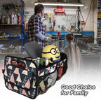 Deosk Trunk Organzier and Storage with Reinforced Handles,Car Accessories for Women/Men 50L Waterproof Polyester for Car/SUV/Minivan/Truck(Medium, Triangle) - Image 7
