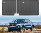 Custom for 2005-2023 Toyota Tacoma Double Cab Rear Seat Backrest Mats All Weather TPE Protection Mat Accessories (for 2005-2023 Toyota Tacoma Double Cab) by Yonugli