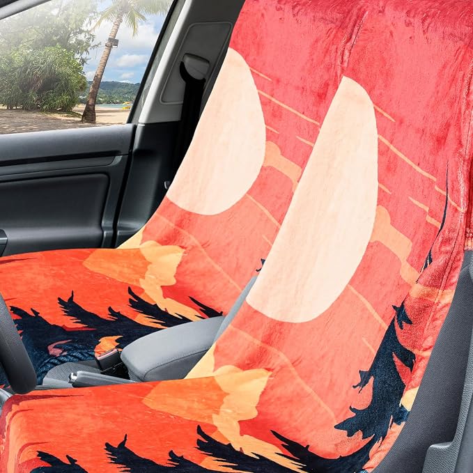 Hahafelt 8 Pack Car Seat Towel Cover with Storage Bag, Classic Combination | 63 x 32 in Car Towel Seat Cover Non Slip Waterproof, Gym Workout Swimming Running, Machine Washable Sweat Absorbent Protector - Image 3