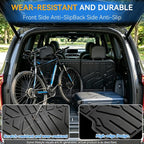 GYGY Trunk Mat and Lower Cargo Liner Set, Fit for 2027 Kia Telluride Hybrid | trunk mat & lower grooved mat (hybrid)All Weather Waterproof TPE Underfloor Storage Tray Cover - Image 7