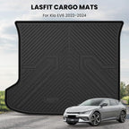 LASFIT Cargo Mat for Kia EV6 2024 2023 2022 | All Weather TPE Custom Fit Cargo Trunk Mat Accessories, Black - Image 2