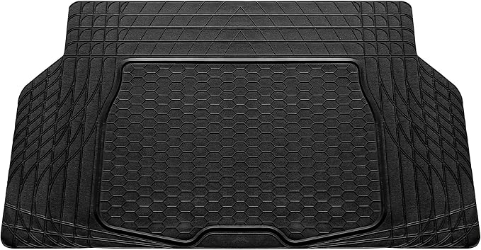 FH Group ClimaProof Universal Cargo Mat – All-Weather, Trimmable Trunk Mat (55" W x 31.5" D) – Fits Most Cars, SUVs & Trucks – Black by FHGroup