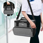 Trunab Insulated Medical Bag with Dividers, Medicine Pouch,Grey | Empty Bag for Custom Setup, Ideal for Home, Travel and Camping - Image 6