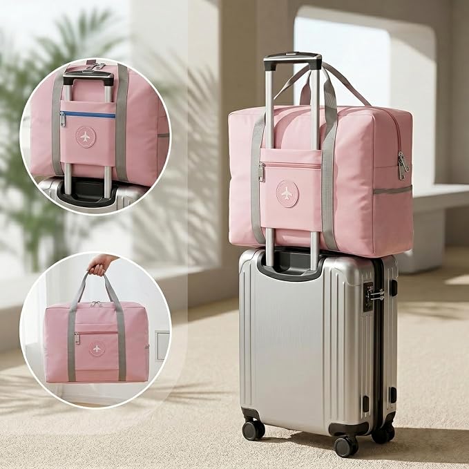 Backless Booster Seat Travel Bag, Pink | Booster Seat Bag For Airport, Booster Seat Cover, Airplane Travel - Image 5