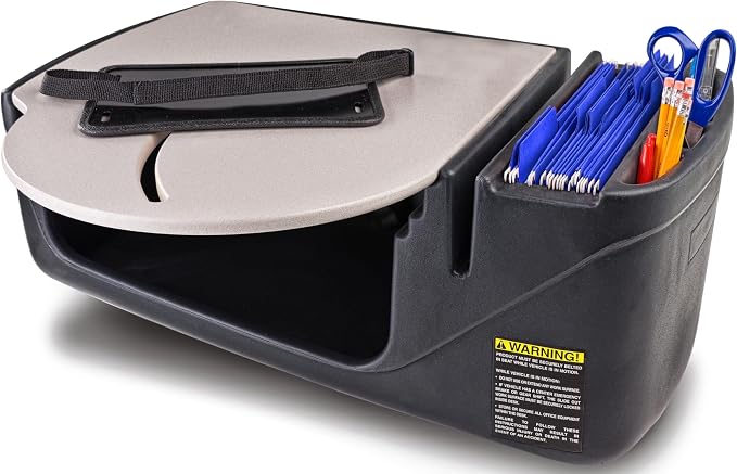 AutoExec Roadmaster Car Desk for Your Vehicle Workstation and Mobile Office, Grey by AutoExec