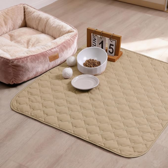 gogobunny Waterproof Armchair Covers for Pets, Anti Hair and Easy Care | Reversible Couch Protector, Resistant to Scratching, Small Size Suits Puppy and Cat Better, 30x30 Inch Dark Beige - Image 5