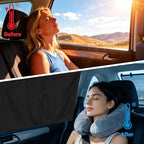 Magnetic Car Window Shades for Baby 1 Pack Cartoon Sun Shade for Side Window Double Layer UV Protection No Suction Cups Required Car Curtains for Toddlers, Fits Most SUVs & Sedans (Pink) - Image 5