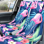 1 Pack Car Seat Towel Cover with Storage Bag, Flamingos Style | 63 x 32 in Car Towel Seat Cover Non Slip Waterproof, Gym Workout Swimming Running, Machine Washable Sweat Absorbent Protector - Image 4
