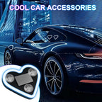 Heart-Shaped LED Neon Solar USB Rechargeable 2-Pack Blue Car | 40 High-Brightness Wireless Led Lights for Car, 5 Modes Suction Cups Easy Mount for Auto Interior Bedroom Decor Gift - Image 8