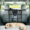 Dog Car Net Barrier Double Layer Mesh with Zipper Organizer Storage | Cars Seat Divider for Pet with Adjusting Rope and Hook Breathable Dogs Travel Accessory Universal Fit for SUV Sedan Truck by YYSSNM