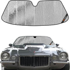 Pigenius Windshield Sun Shade for Chevrolet Camaro 1970-1981, for Pontiac Firebird 1970-1981, Custom Front Window Sunshade - AstraGuard by Pigenius