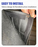 Backrest Mat for Lexus RX RX350/RX450H Accessories 2016-2022 with Hook&Loop Rear Trunk Mat Rear Seat Back Cover Protector All Weather Anti-Slip Split Dog Liner 3 PCS - Image 6