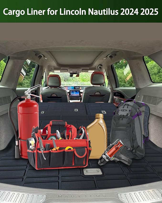 for Lincoln Nautilus Accessories 2024 2025 Cargo Liners Backrest Mat Rear Trunk Mat Rear Seat Back Cover Protector All Weather Dog Liner - Image 5