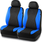 Skechers Car Seat Covers,Leather Seat Covers with GOGA Mat Technology,Waterproof Car Seat Covers Front Seats,Airbag Compatible,Comfort Universal Fit for Most Cars,Vans,Trucks,SUVs,Blue by Unknown