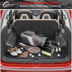 Cargo Mat & Backrest Mats for 2023 2024 2025 2026 KIA Sportage | Non-Plug-in Hybrid, Not for Driver Side Speaker Grille, Cargo Mat TPE Back Seat Cover Protector 2025 Sportage Accessories - Image 8