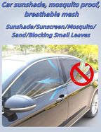 2 Pack Breathable Mesh Car Window Sun Shade Cover, 22.8"*24" | Car Window Screens, UV Protection Sunshade, Mosquito Net Curtain, Protect Privacy for Pets/Family - Image 3
