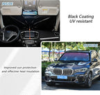 Pink Blue Car Sun Shade Windshield Car Umbrella Foldable Uv Ray Reflector Front Window Sun Shade Visor Shield Cover - Image 5