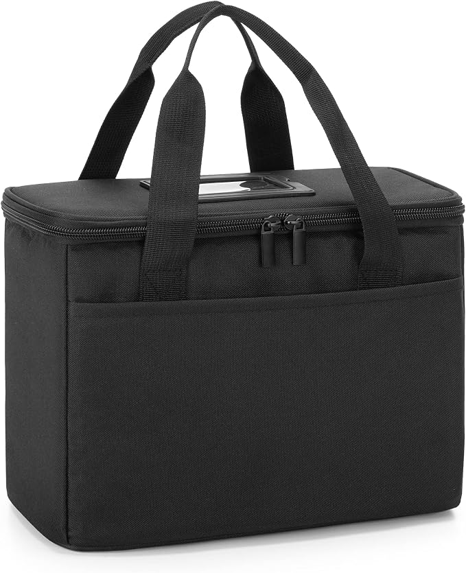 Trunab Insulated Medicine Storage Bag Travel Pill Bottle Organizer,Black | Medication Bag for Prescription, Insulin, Supplements or Medical Supplies,Bag Only - Image 7