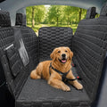Meginc Dog Seat Covers for Tesla Model Y,Dog Hammock for Tesla with Side Flaps, 100% Waterproof Tesla Model Y Dog Accessories with Mesh Window & Headrest Protector Easy Clean up Pet Car Seat Cover by Meginc