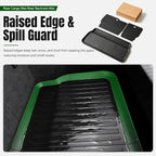xipoqix 7&8 Seats Cargo Mat Compatible with 2017-2026 Chrysler Pacifica | 20-26 Voyager Backrest Mat Gas Hybrid Cargo Liner Back Seat Protector Replacement for 2017-2026 Chrysler Pacifica Accessories - Image 6