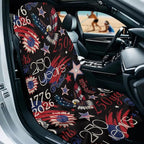 SEANATIVE Car Seat Covers Easy Install Car Seat Towel Covers Scratch-Resistant Seat Cushion Protectors for Dogs, Kids, Beach Absorbent Sports Towel, America 250 Years Eagle Print - Image 2