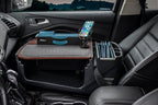 AutoExec AE-FMEF-PM-21M Efficiency FileMaster Car Desk for Your Vehicle Workstation and Mobile Office, Mahogany with Phone Mount | Vehicle Workstation, Mobile Office, Phone Mount - Image 2
