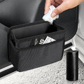 Accmor Collapsible Car Trash Can, Vehicle Garbage Organizer Holder Bin with One Roll Trash Bag, Waterproof Hanging Mini Auto Dustbin Accessories Storage Container for Vans, SUVs by Accmor
