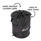 Diono Pop-up Trash Bin, Collapsible Car Trash Can Portable, Small, Leak Proof, Perfect For Keeping Car Clean, Black - Image 4