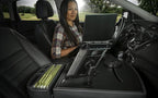 AutoExec Reach Desk Front Seat Car Desk and Portable Workstation with Tablet Mount and Phone Vent Clip, Black - Image 5