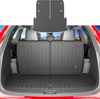 xipoqix Cargo Mat Compatible with 2024-2026 Lexus TX 350 500H 550H+ | Backrest Mat Cargo Liner Back Seat Protector Replacement for 2024-2026 Lexus TX Accessories (Trunk Mat with Backrest Mat) by xipoqix