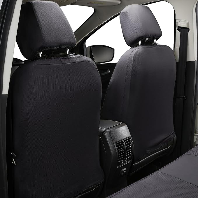 Flying Banner Car Seat Covers Front Seats Rear Bench Polyester car seat Protectors Easy installations Rear Bench Split Classic Man Lady Truck - Image 3