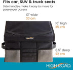 Passenger Seat Organizer and Car File Organizer for Mobile Office Work | High Road's Car Office Organizer is a Desktop and Filing Organizer with Adjustable Divider Panels for Custom Storage - Image 6
