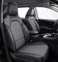 redblue Custom Fit Toyota Corolla Seat Covers for 2020-2022 L/LE | Black and Gray leather Seat Covers Full Set, Fit 2020 2021 2022 corolla L LE, Front and Rear Car Seat Cover by Unknown