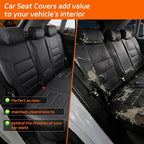 Ranaya Custom Fit Lexus Seat Covers for Lexus GX460 2012–2023 | for Base,Premium,Luxury,7-Passenger Full Set,(Fits 2nd Row Bench Seat),Waterproof Leatherette,Pet & Kid Friendly,Black - Image 8