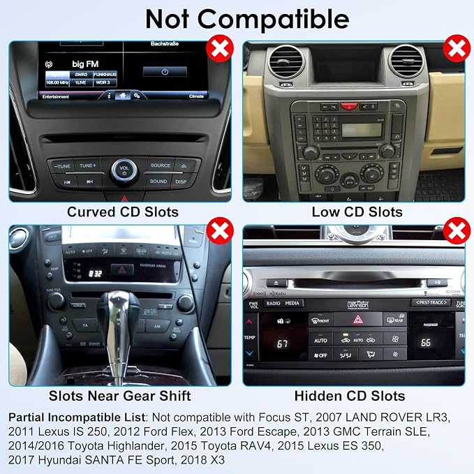 EEEKit Magnetic CD Slot Phone Mount, 20 Strong Magnets CD Player Holder | Pop Grip Ring Compatible with Magsafe Cases and All Smartphones - Triangular Base Reduces Wobble - 360 Degree Adjustable View - Image 4