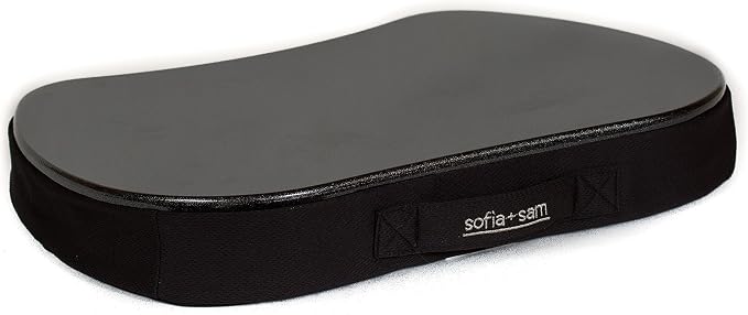Sofia + Sam Mini Memory Foam Lap Desk Color: Black - Image 7