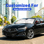 Car Windshield Sun Shade Umbrella for Acura TLX 2015-2026, 1:1 Exact Fit | [Reflective Coated Fabric] Car Shades Sun Visor Keep Car Cool and Protects Interior, Sunshade Umbrella for Front Window - Image 2