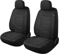 Pariiaotin 3D Air Mesh Car Seat Covers Front Sets Washable and Breathable Premium Cloth Automotive Vehicle Seat Covers for Cars Interior, Universal Fit for Most Cars, Sedan, Truck, SUV(Black) by Pariiaotin