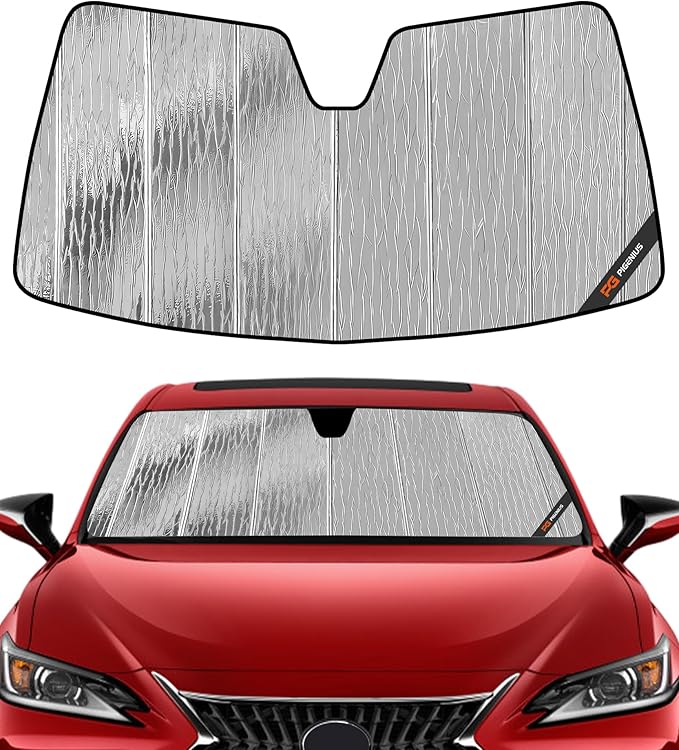 Pigenius Windshield Sunshade for Lexus ES 2019-2025 Front Window Sun Shade - AstraGuard by Pigenius