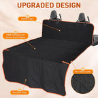 Cargo Liner for Pet, Water Proof Non Slip Durable Dog Cargo Cover Mat Universal for Cars Minivan with Bumper Flap Protector Black - Image 2