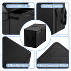 Dog Car Seat Extender with Seat Cover, Front & Back Seat Extender with Storage, Car Organizer for Large Dogs up to 120lbs - Image 8