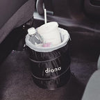 Diono Pop-up Trash Bin, Collapsible Car Trash Can Portable, Small, Leak Proof, Perfect For Keeping Car Clean, Black - Image 2