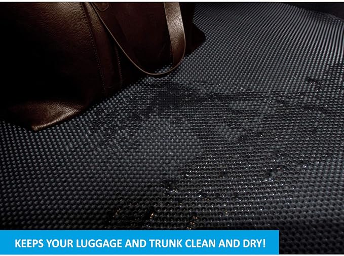 CLIM ART Cargo Liner for Ford Expedition 2018-2024 Custom Fit Trunk Mat,Honeycomb Dirtproof & Waterproof Technology - All-Climate,Heavy Duty,Anti-Slip Cargo Liner,Luggage- FL01118111 - Image 4