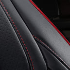 Huidasource Front Seat Covers for Wrangler JK 2007-2017 (Front Pair/Black&Red) - Image 9