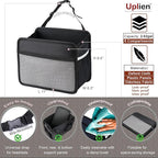 Car Back Seat Organizer and Storage Bag, Premium 1680D Oxford Cloth Collapsible Universal Hanging Car Seat Back Organizer for Kids & Adults - Image 3