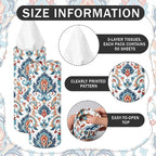 Arttown Car Tissue Holder for Cup Holder Facial Tissues 12 Pack Moroccan | Boho Bulk 3-Ply,Refillable Marble Print Cylinder Tissue Boxes,Fit Car Home Office School (600 Sheets Total,50 Sheets Each) - Image 3