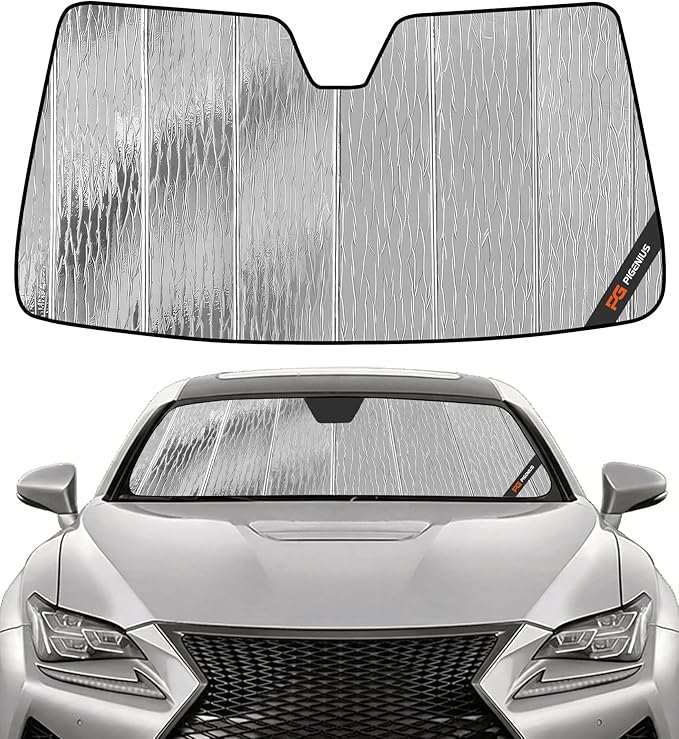 Pigenius Windshield Sun Shade for Lexus RC 2015-2022 Front Window Sunshade - AstraGuard by Pigenius