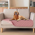 gogobunny 3X Stronger Waterproof Pet Blanket, Scratch Proof Furniture Protector for Dogs Cats, Reversible Cover 32x53 Inch, Dark Pink/Light Pink by gogobunny