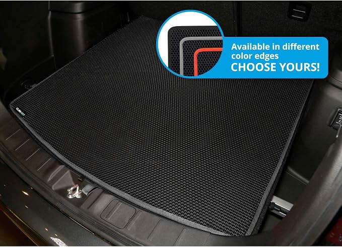 CLIM ART Cargo Liner for Mitsubishi Outlander 2014-2021 Custom Fit Trunk Mat, with Honeycomb Dirtproof & Waterproof Technology - All-Climate, Heavy Duty, Anti-Slip Cargo Liner, Luggage - FL01114189 - Image 3