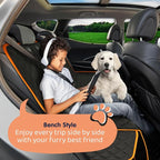 Dog Car Seat Cover for Back Seat, Waterproof Hammock for Car, SUV & Truck, Non-Slip Backseat Cover for Dogs, Heavy-Duty Dog Hammock Style Seat Protector Pets, Easy to Install & Clean - Image 6